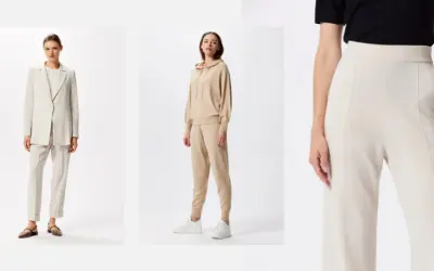 Kremowe spodnie: Stylizacje, które zawsze wyglądają modnie i elegancko